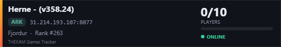 Server banner