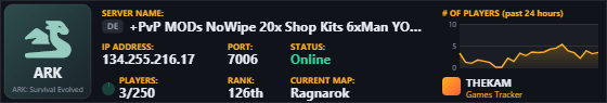 Classic server banner