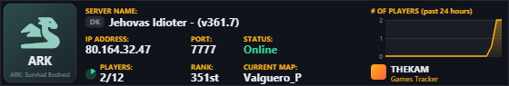 Classic server banner