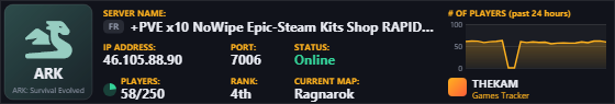 Classic server banner