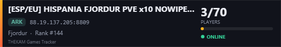 Server banner