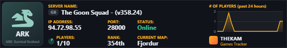 Classic server banner
