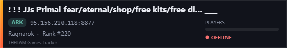 Server banner