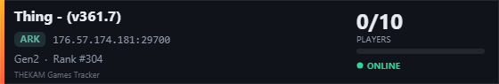Server banner