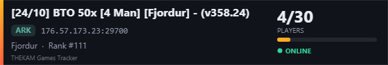 Server banner