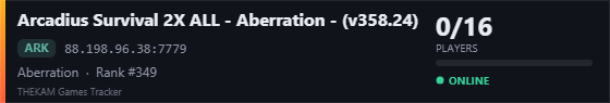 Server banner