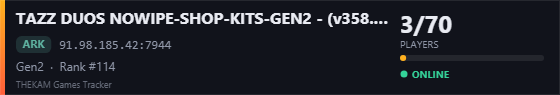 Server banner