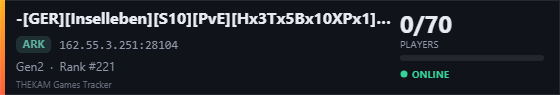 Server banner