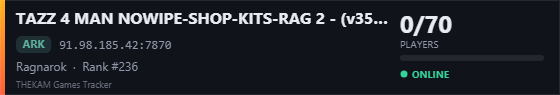 Server banner