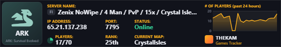 Classic server banner