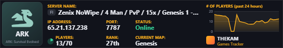 Classic server banner