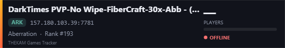 Server banner