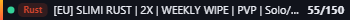 Small server banner