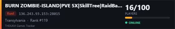Server banner