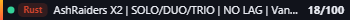 Small server banner
