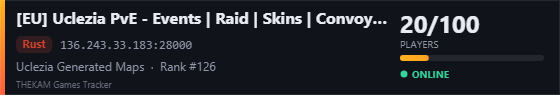 Server banner