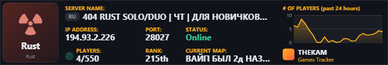 Classic server banner