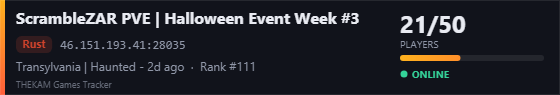 Server banner