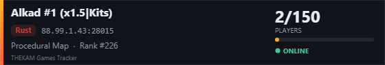 Server banner
