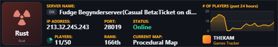 Classic server banner