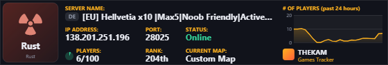 Classic server banner