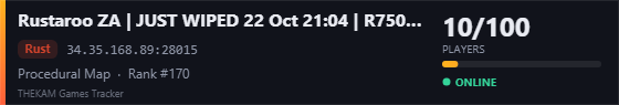 Server banner
