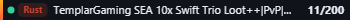 Small server banner