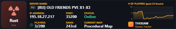 Classic server banner