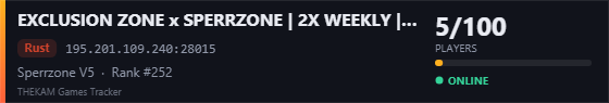 Server banner