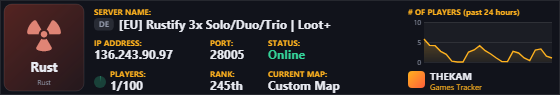 Classic server banner