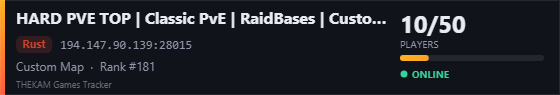 Server banner