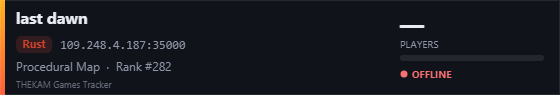 Server banner