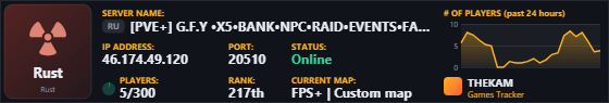 Classic server banner