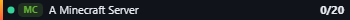 Small server banner